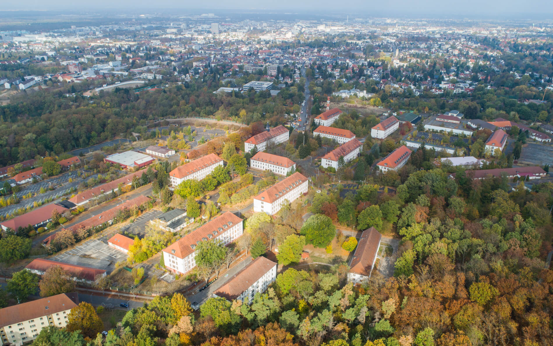 Drohnenbefliegung, visuelle Dokumentation & DGM Erstellung Darmstadt