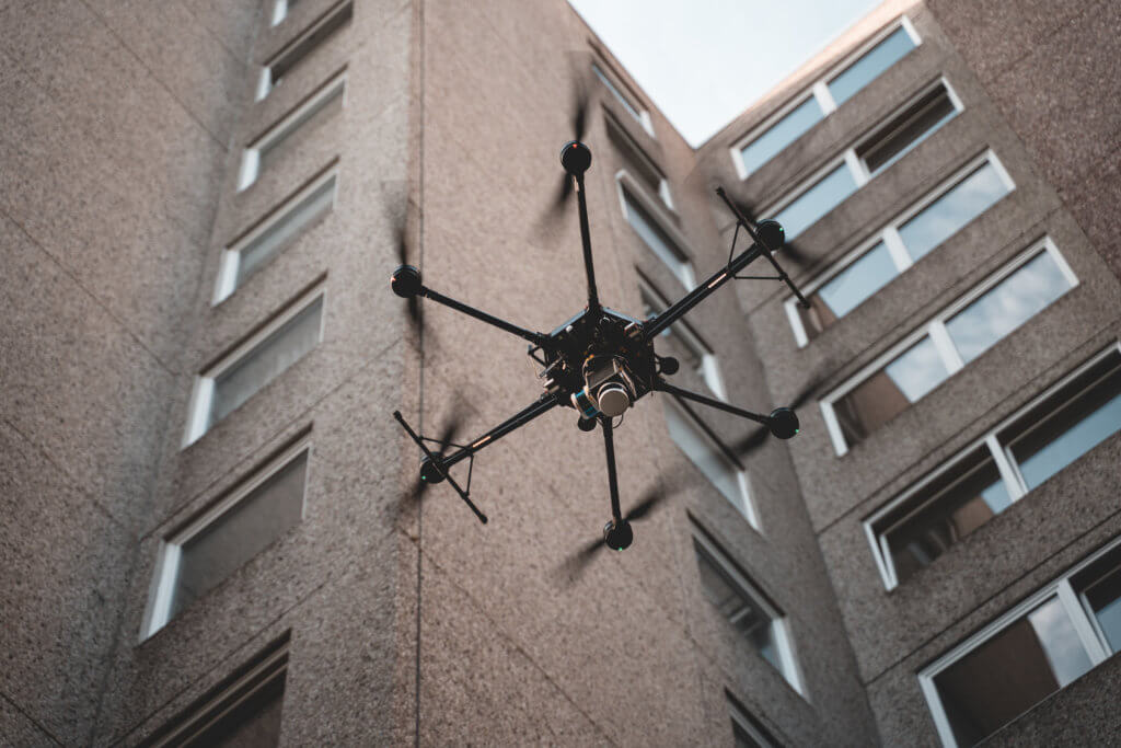 LOGXON-Porter-highrise-building-uav-drone-scanner-laserscanner-lidar-slam-dotscene-dotcube