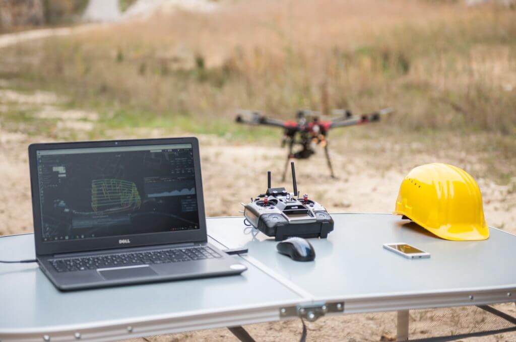 surveying-with-drone-LOGXON-drone-service-drone-mapping