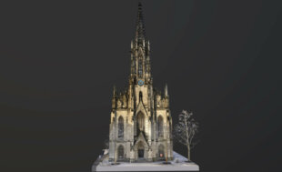 nahaufnahme-scan-3D-visualisierung-3d-rendering-cgi-mesh-modell-elisabethenkirche-basel-hohe-auflösung-drohne-4