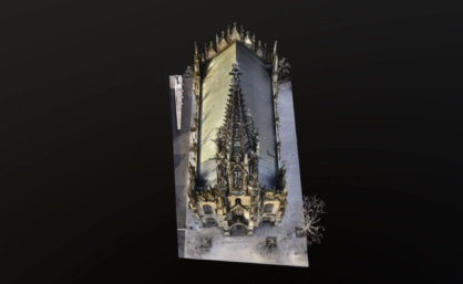 -scan-details-nahaufnahme-3D-visualisierung-3d-rendering-cgi-mesh-modell-elisabethenkirche-basel-hohe-auflösung-drohne-3