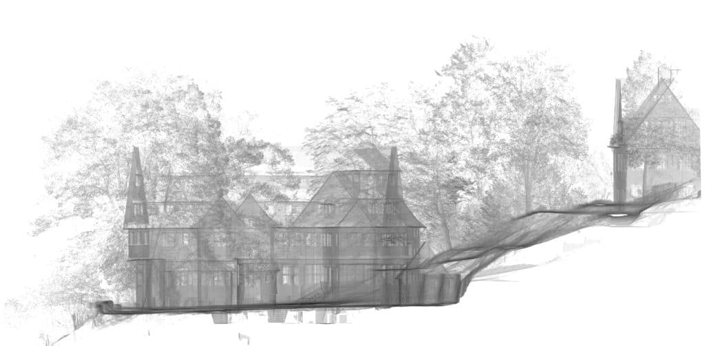 Ingenieurvermessung-Geodäsie-3D-Punktwolke-LiDAR-Scan-Laserscanning-3D-Vermessung-Bestandsaufmaß