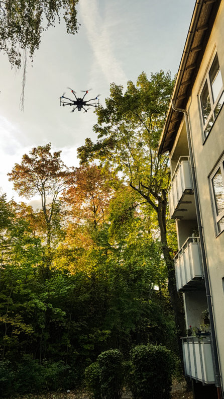 Close-Range-UAV-Laserscanning-Laserscanner-in-Action-LiDAR-Scan-UAV-Laserscanning-Vermessung-Nordhessen-3D-Bestandsmodellierung