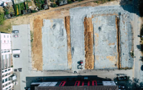 Baustelle-Baugrube-Rodgaustraße-Darmstadt-Visuelle-Dokumentation-per-Drohne-Darmstadt-Dreidimensionale-Dokumentation