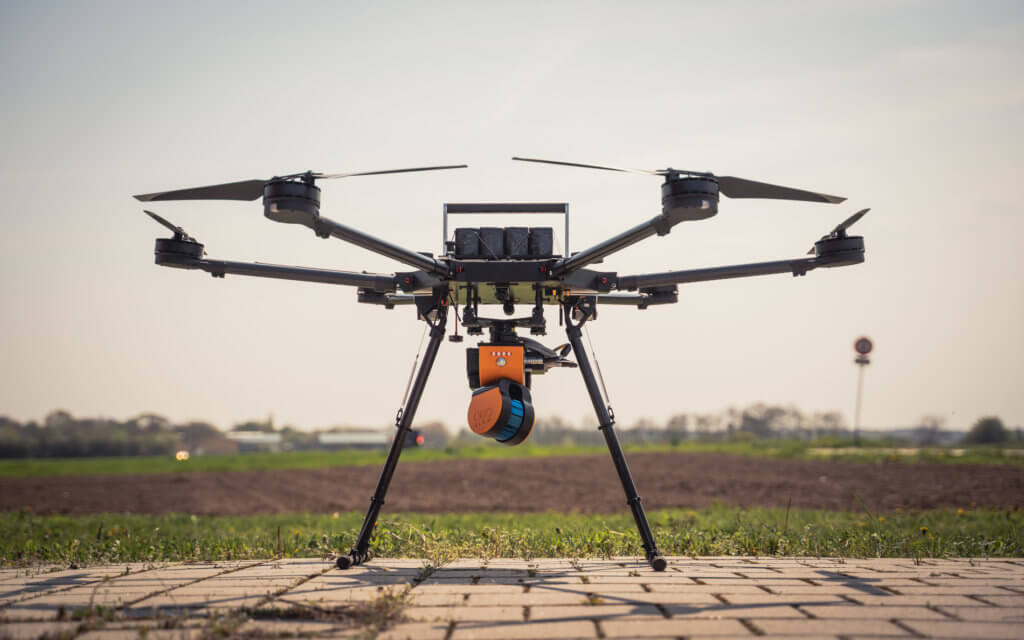 Die PORTER Drohne – erste Einblicke in unsere UAV Entwicklung für LiDAR Scanning & Photogrammetrie