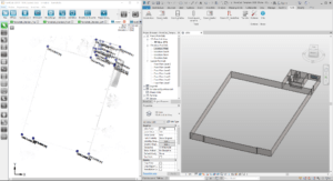 Screenshot-Modellierung-Wände-3D-Modellierung-Pointcab-Autodesk-Revit-3D-Modell