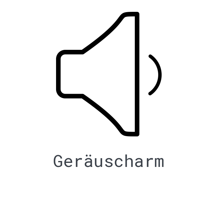 LOGXON-Icon-Text-Geraeucharn-Leise-Lautsprecher