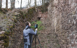 3D-Vermessung-Burgen-per-Laserscanner-Drohnenvermessung-Bildvermessung-3D-Laserscans-Burg-Freienstein-Odenwald-1 Faro-Focus-S-3D-Laserscanning-LiDAR-Scanning-terrestrische-3D-Scans-Burg-Burgruine-Denkmalvermessung-3D-Denkmal-Vermessung-3D-Vermessung-Burgen-Drohnenvermessung