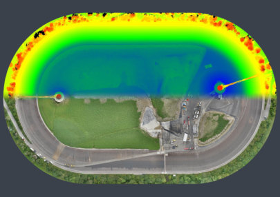 Flächenvermessung-per-Drohne-Orthofoto-Höhenmodell-3DScan-Wasserkraftwerk-Schadenskartierung-Auswertung