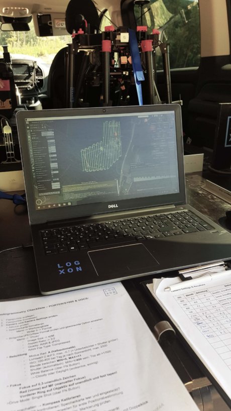 Flugsteuerung-UGCS-Grundstation-Software-Drohne-Flugmission-GPS-Steuerung--Steinbruch-Photogrammetrische-Gelaendevermessung-Steinbruch-Drohne-Logxon-Porter-UAV-Hexacopter-Multicopter