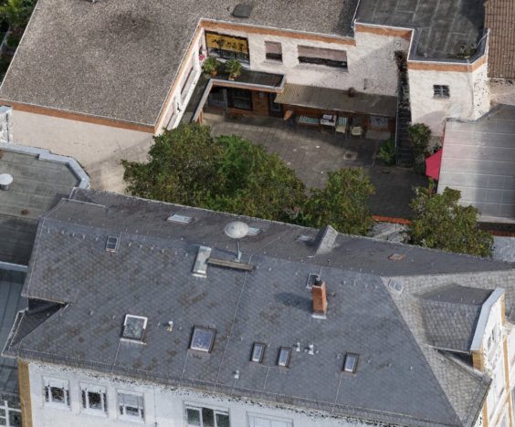 Texturierte-Punktwolke-Photogrammetrie-Drohne-Ergebnisse-Drohnen-Einsatz-3D-Aufnahmen-zur-Vermessung-Schule-Rodgau
