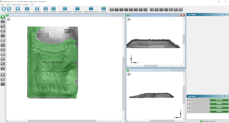 Auswertung-Laserscan-Punktwolke-Pointcab-Volumen-Volumenbestimmung-Massenermittlung-LiDAR-Laserscan-Punktwolke