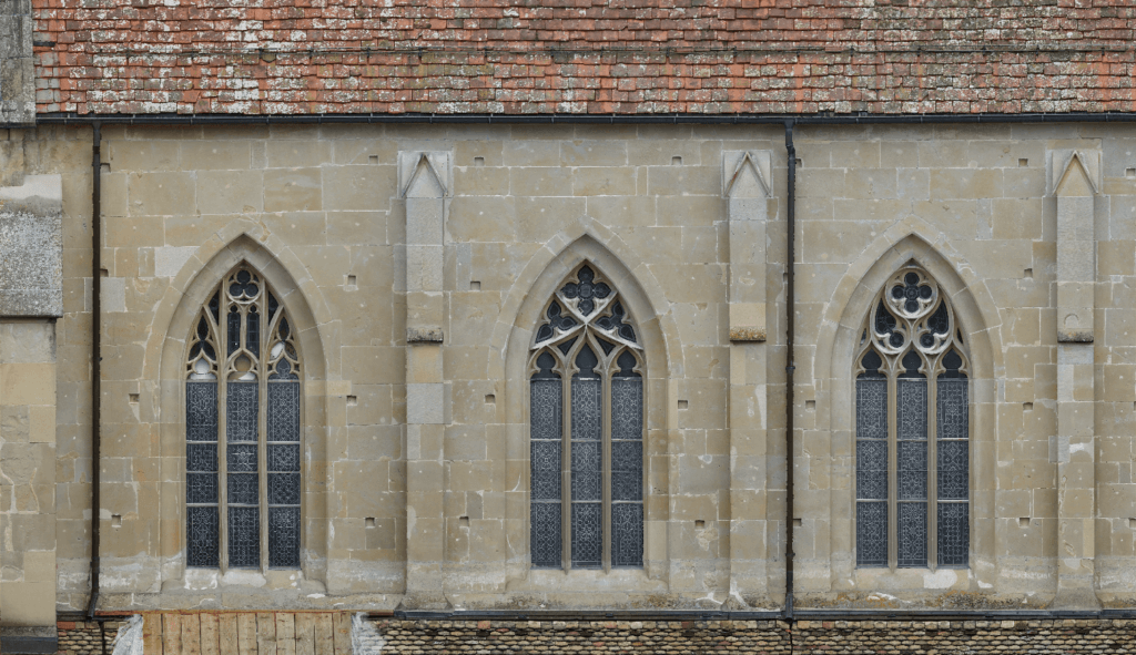 Orthofoto-Photogrammetrie-Drohne-Fassade-Kirche-Kirchenfassade-Fassadenvermessung-Schadenskartierung-Denkmalschutz