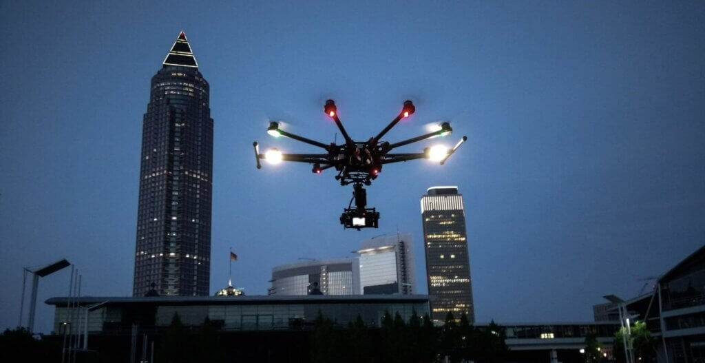 Visualisierung, Monitoring und Dokumentation des Baufortschritts mit Hilfe von Drohnen mit Drohnen