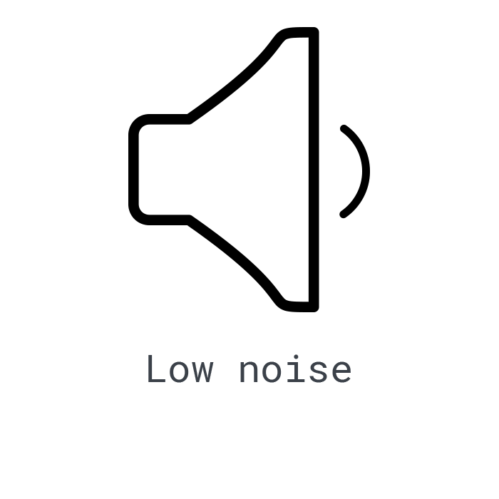 LOGXON-Icon-low-noise-quiet-speaker