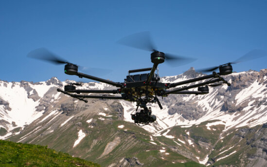 High-Altitude-Air-to-Air-Shot-LOGXON-PORTER-Photogrammetry-Drone-Surveying-Mapping-Mountains-Swiss-Alps